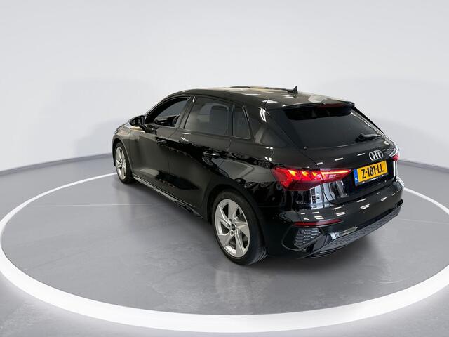 Audi A3 SPORTBACK 35 TFSI S edition · Apple/Android Car Play · Camera · Navi · P-Sensoren · Park Assist · 17'' Inch · Garantie t/m 26-05-2028 of 100.000km