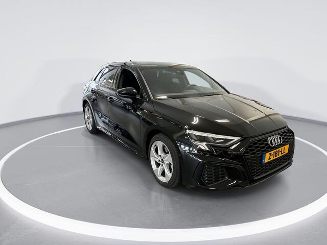 Audi A3 SPORTBACK 35 TFSI S edition · Apple/Android Car Play · Camera · Navi · P-Sensoren · Park Assist · 17'' Inch · Garantie t/m 26-05-2028 of 100.000km