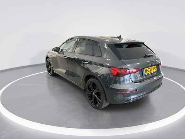 Audi A3 SPORTBACK 30 Tfsi 110pk S-tronic Advanced edition · Apple/Android Car Play · Navi · P-Sensoren · Zwart Optiek · Park Assist · ACC · 18'' Inch · Garantie t/m 27-01-2026 of 100.000km