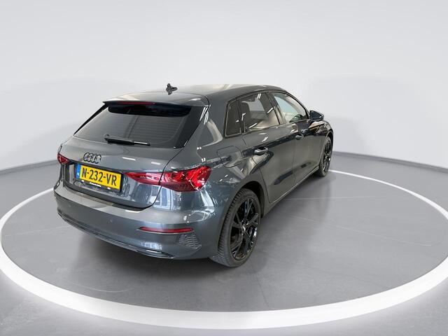 Audi A3 SPORTBACK 30 Tfsi 110pk S-tronic Advanced edition · Apple/Android Car Play · Navi · P-Sensoren · Zwart Optiek · Park Assist · ACC · 18'' Inch · Garantie t/m 27-01-2026 of 100.000km