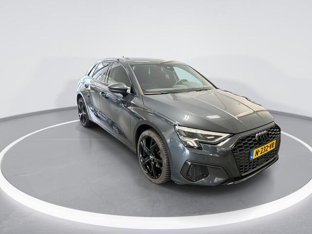 Audi A3 SPORTBACK 30 Tfsi 110pk S-tronic Advanced edition · Apple/Android Car Play · Navi · P-Sensoren · Zwart Optiek · Park Assist · ACC · 18'' Inch · Garantie t/m 27-01-2026 of 100.000km