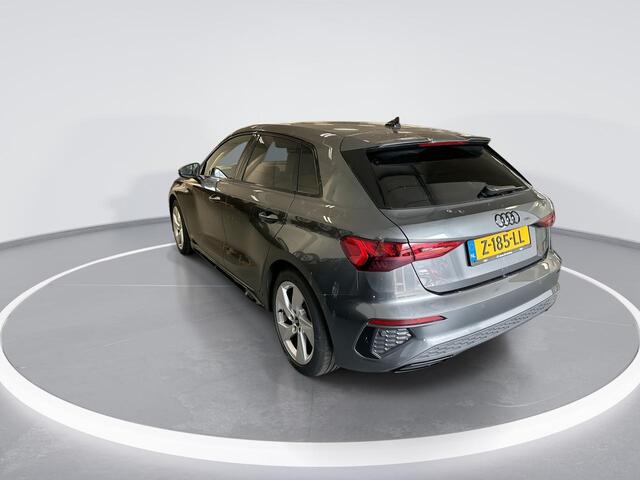 Audi A3 SPORTBACK 35 Tfsi 150pk S-tronic S edition · Apple/Android Car Play · Camera · P-Sensoren · Navi · Zwart Optiek · 17'' Inch · Garantie t/m 26-05-2028 of 100.000km