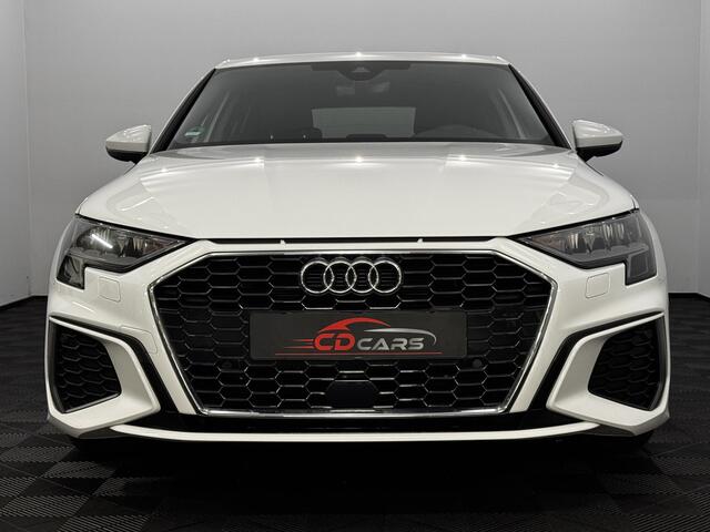 Audi A3 SPORTBACK 30 TFSI S-line Airco, Navi, Parkeersensoren, Virtual desk, Cruise control, Stoelverwarming, A start stop