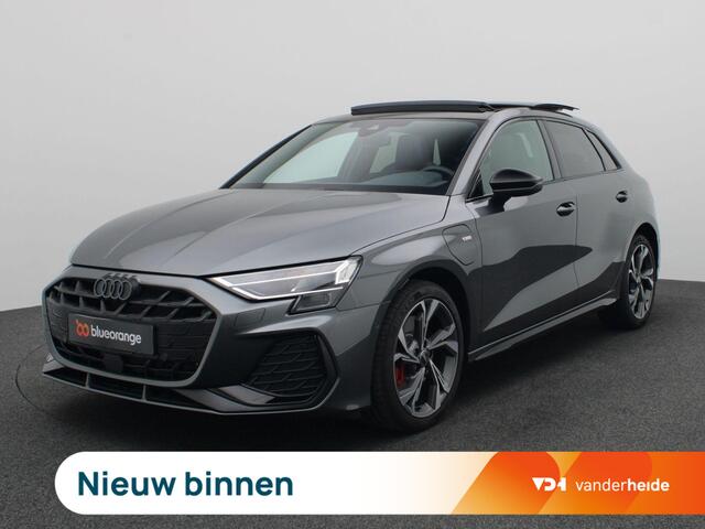 Audi A3 SPORTBACK 45 TFSI e S edition Competition Led matrix, adaptive cruise, panoramadak, keyless, achteruitrijcamera, stoelverwarming voor, 18" lichtmetaal