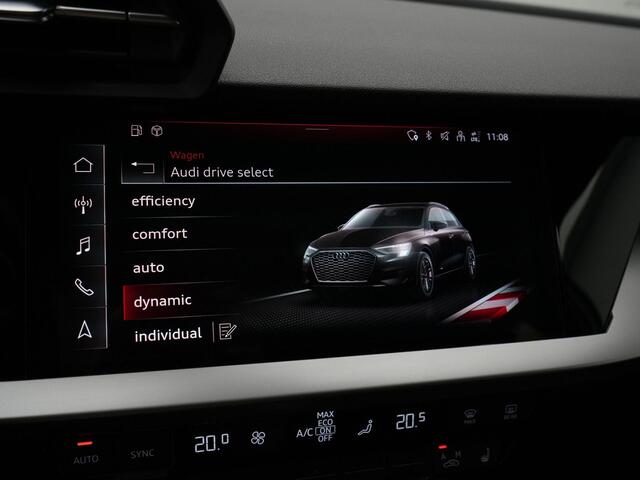 Audi A3 SPORTBACK 45 TFSI e 245 pk S-tronic pk Advanced edition / S-Line | Panoramadak | Navigatie | Stoelverwarming | Adaptive Cruise | Keyless Entry
