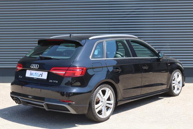 Audi A3 SPORTBACK 35 TFSI CoD Advance Sport S-Line/Virtual Cockpit/Led/Leder/App-Connect/DAB+/18"/Trekhaak afn.