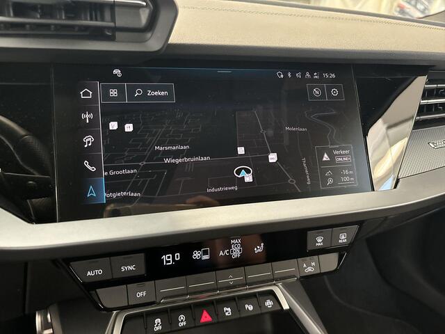Audi A3 SPORTBACK 30 Tfsi 115pk S-tronic S edition · Apple/Android Car Play · Camera · P-Sensoren · Parkeer Assistent · Navi · 17'' Inch · Garantie t/m 29-09-2028 of 100.000km