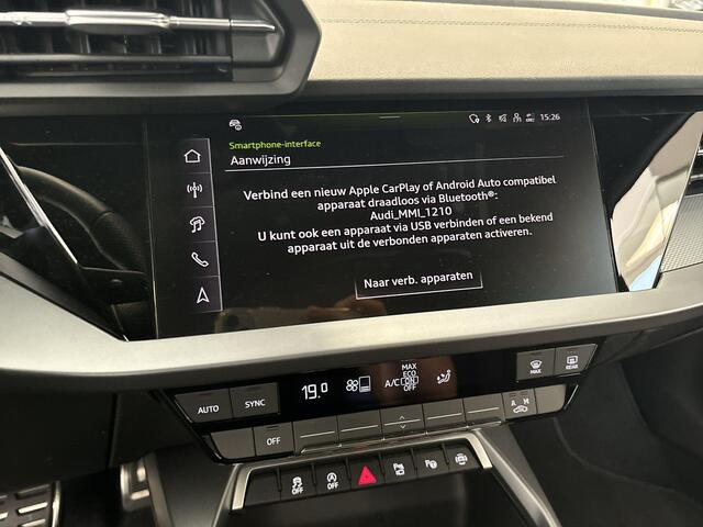Audi A3 SPORTBACK 30 Tfsi 115pk S-tronic S edition · Apple/Android Car Play · Camera · P-Sensoren · Parkeer Assistent · Navi · 17'' Inch · Garantie t/m 29-09-2028 of 100.000km