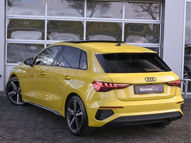Audi A3 SPORTBACK 40TFSI E 204pk S-Line Pano RS-Zetels HUD B&O Matrix Blind-Spot Elektr. klep Camera VOL!!!