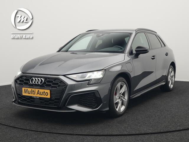 Audi A3 SPORTBACK 45 TFSI e S-Line Plug In Hybrid 245 pk PHEV | Adaptive Cruise | Carplay | Camera | Navigatie | Keyless | Sportstoelen | Dode Hoek | Digitale Cockpit |