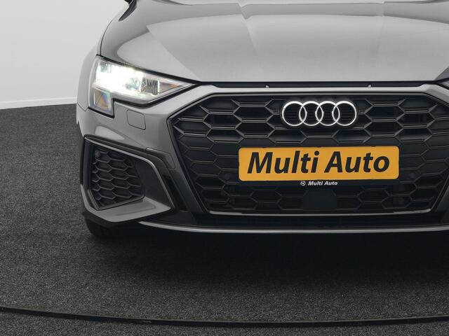 Audi A3 SPORTBACK 45 TFSI e S-Line Plug In Hybrid 245 pk PHEV | Adaptive Cruise | Carplay | Camera | Navigatie | Keyless | Sportstoelen | Dode Hoek | Digitale Cockpit |