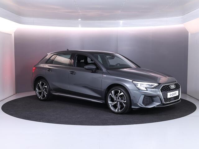 Audi A3 SPORTBACK 40 TFSI e S edition 204 pk S-tronic | Navigatie | Panoramadak | Parkeersensoren (Park assist) | LED koplampen | Stoelverwarming | Lichtmetalen velgen 18" |