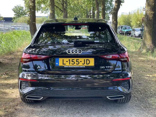 Audi A3 SPORTBACK 35 TFSI S edition | Stoelverwarming | Elektrische stoel | Digital cockpit | Elektrische achterklep | info Bas: 0492-588982