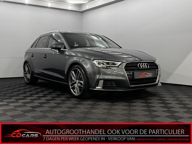 Audi A3 SPORTBACK 1.0 TFSI Sport Lease Edition S-Line 2x Half leder, Virtual desk, Parkeersensoren, Navi, Cruise control, Led verlichting, Clima