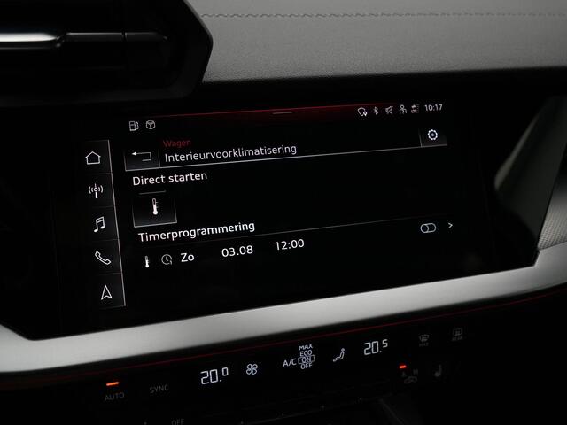Audi A3 SPORTBACK 45 TFSI e 245 pk S-tronic S edition Competition / S-Line | Leder | Stoelverwarming | Adaptive Cruise | Navigatie | Parkeersensoren voor/achter