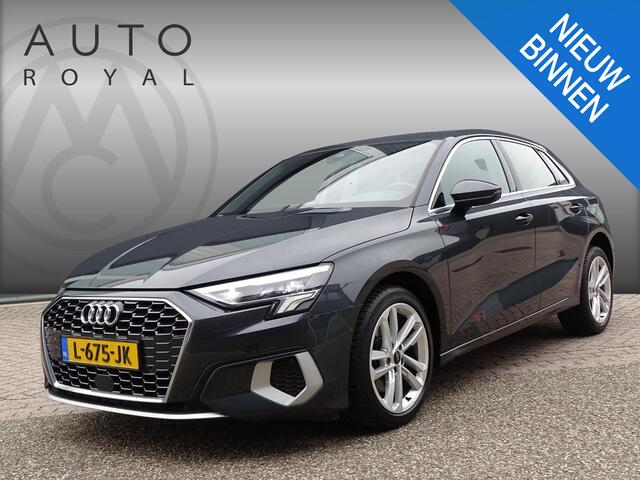 Audi A3 SPORTBACK 30 TFSI Business edition ACHTERUITRIJCAMERA | ADAPTIEVE CRUISECONTROL | NAVIGATIE | PARKEERSENSOREN ACHTER | KEYLESS START/ENTRY | LED KOPLAMPEN DAGRIJVERLICHTING | DAB RADIO | LEDER/ALCANTARAAUTOMAAT|FULL LED KOPLMAPEN| LED ACHTER LICHTEN| NAVIGATIE| STO