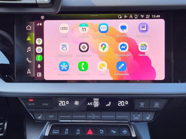 Audi A3 SPORTBACK 35 TFSI line Automaat / Panoramadak / SONOS premium audio / Apple Carplay / Android Auto / S-line interieur & extrieur / Camera / DAB / Stoelverwarming / Adap Cruise / Matrix LED /