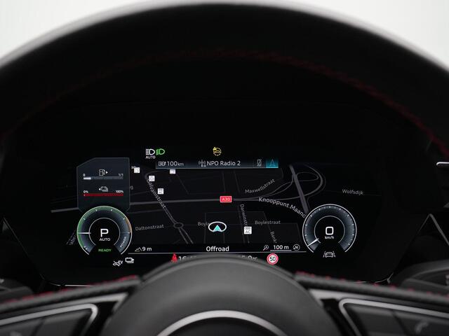Audi A3 SPORTBACK 40 TFSI e 204 pk S-tronic S edition / S-Line | Rood gestikt | Leder/alcantara | Navigatie | Achteruitrijcamera