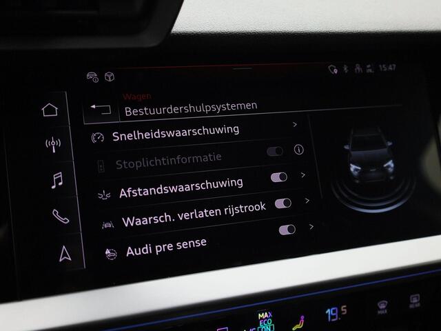 Audi A3 SPORTBACK 40 TFSIe 150kW/204PK S Line · Panorama dak · Camera · B&O · Apple/Android Car Play · Adaptive Cruise Control · Garantie t/m 27-10-2028 of 100.000km