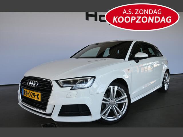 Audi A3 SPORTBACK 1.0 TFSI Sport S-Line Clima Cruise Control Navigatie LED Rijklaarprijs Inruil Mogelijk!