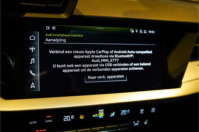 Audi A3 SPORTBACK 40 TFSIe S-Line/Trekhaak/Navi/Stoelverwarming