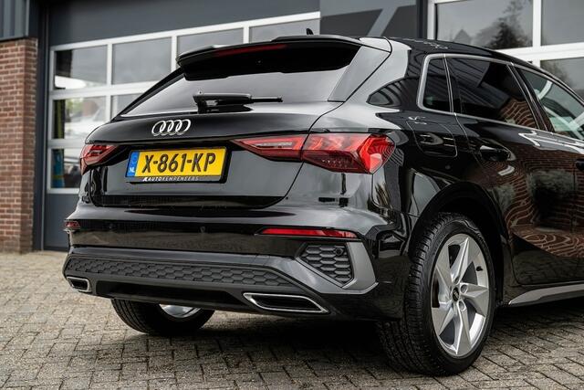 Audi A3 SPORTBACK 30 TFSI S edition | S-Line | ACC | Led | Virtual | Afgevlakt stuurwiel | NAP |