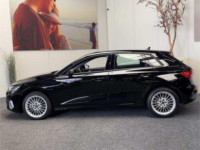 Audi A3 SPORTBACK 40 TFSI e EDITION PHEV NAVIGATIE CRUISE CONTROL CLIMATE CONTROL BLUETOOTH TELEFOON APPLE CARPLAY/ANDROID RIJSTROOKSENSOREN KEYLESS GO PDC ZEER MOOI !! 3010