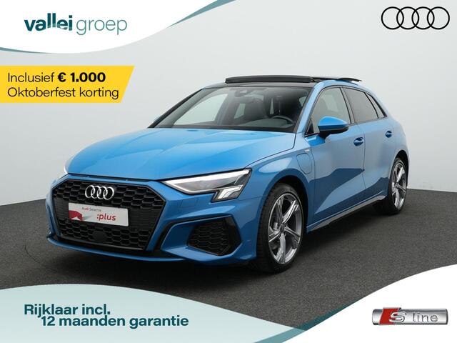 Audi A3 SPORTBACK 40 TFSI e 204 pk S-tronic S edition / S-Line | Panoramadak | Stoelverwarming | Navigatie | Parkeersensoren voor/achter
