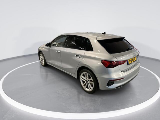 Audi A3 SPORTBACK 30 TFSI 110pk S-tronic Advanced edition · Apple/Android Car Play · Navigatie · P-Sensoren · Getint Glas · Parkeer Assistent · 17'' Inch · Garantie t/m 18-01-2027 of 100.000km