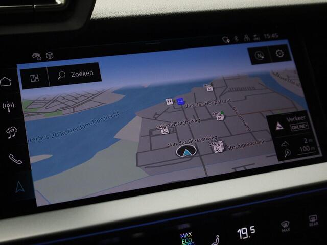 Audi A3 SPORTBACK 40 TFSIe 150kW/204PK Advanced edition · Navigatie · Adaptive Cruise Control · Camera + Parkeersensoren · Elektrische stoelverstelling · Garantie tot april 2030 of 100.000km