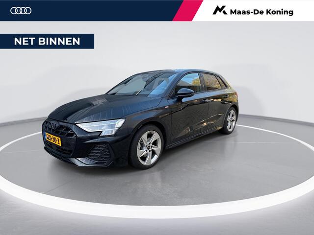 Audi A3 SPORTBACK 35 TFSI S-tronic 150pk S edition · Camera · Apple/Android Car Play · Navigatie · ACC · Verkeersbord Detectie · Sportstoelen · Garantie tot 13-01-2029 of 100.000km