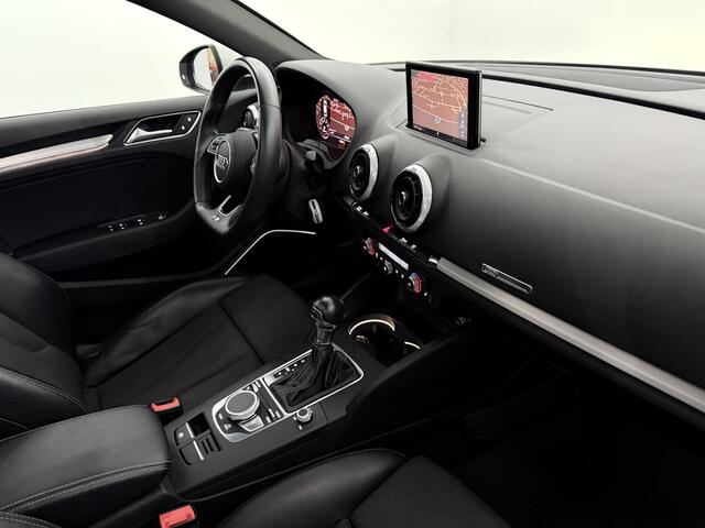 Audi A3 SPORTBACK 35 TFSI S-line 3x S-line, Pano, Half leder, Virtual desk, Navi, Parkeersensoren, Cruise control, Bang&olufsen