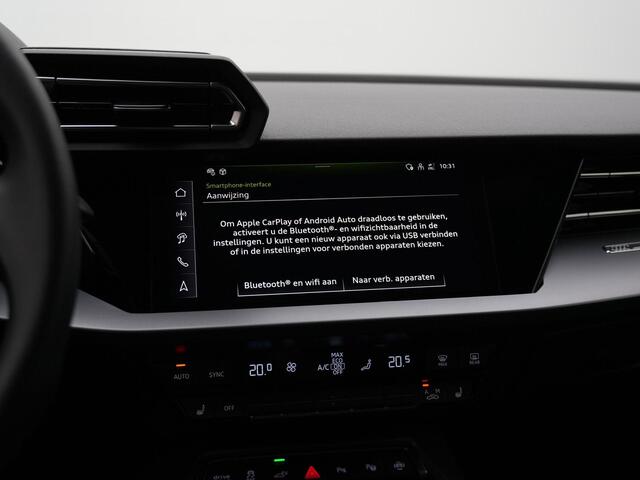 Audi A3 SPORTBACK 40 TFSI e 204 pk S-tronic Advanced edition | Navigatie | Stoelverwarming | Parkeersensoren voor/achter