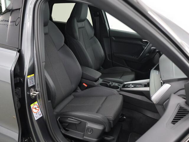 Audi A3 SPORTBACK 40 TFSI e S-line | Sportstoelen | Digitaal Dashboard | Panoramadak | Navigatie | DAB | Camera | Stoelverwarming | Adaptieve Cruise Control | Ele. kofferdeksel | Apple CarPlay/Android Auto | Dynamische LED Verlichting | 18" Lichtmetaal |