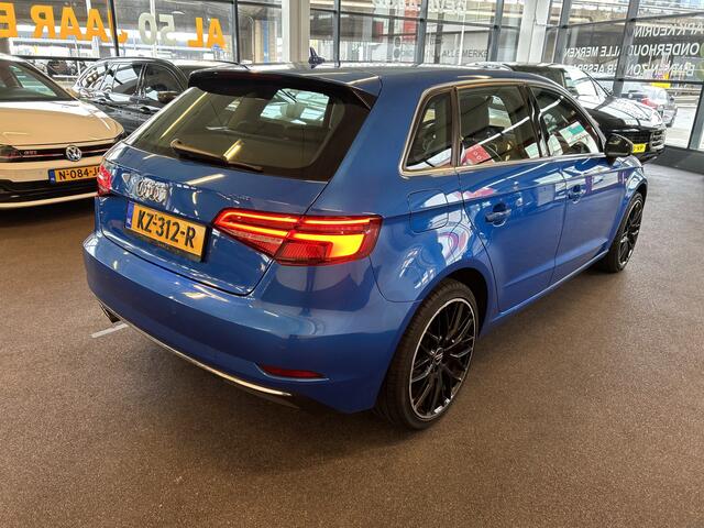 Audi A3 SPORTBACK 1.4 TFSI Pro S-Line Automaat | Digital dashboard | Adaptieve cruise control | Apple carplay | Climate control | Half-Lederen bekleding | Navigatie | Matrix LED