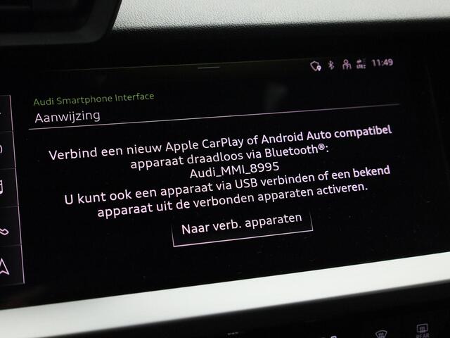 Audi A3 SPORTBACK 30 TFSI/110PK Business edition · Navigatie · LED · Apple/Android Car Play · Trekhaak ·