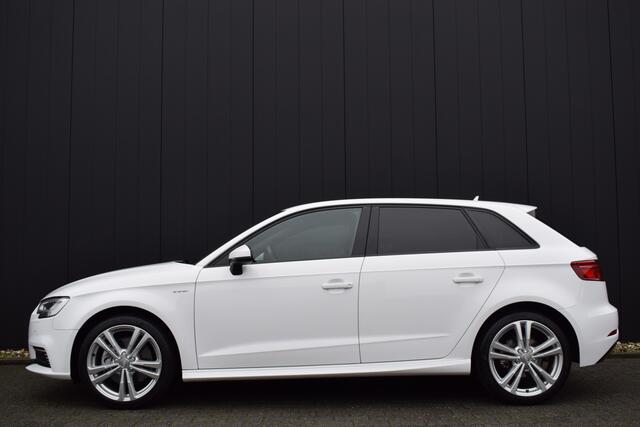 Audi A3 SPORTBACK 1.4 E-Tron S-Line Sport 204pk Bi-Xenon | Half Leder | Sportstoelen | Adap. Cruise | Full Map Navi | 18 Inch LMV