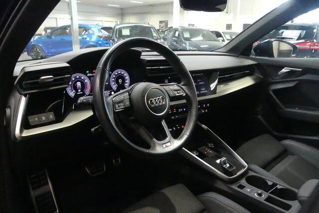 Audi A3 SPORTBACK 45 TFSI e S edition Competition HALF LEDER, STOELVERWARMING, ADAPT. CRUISE, CLIMA, CAMERA, PDC V&A, NAVI, 47.524KM