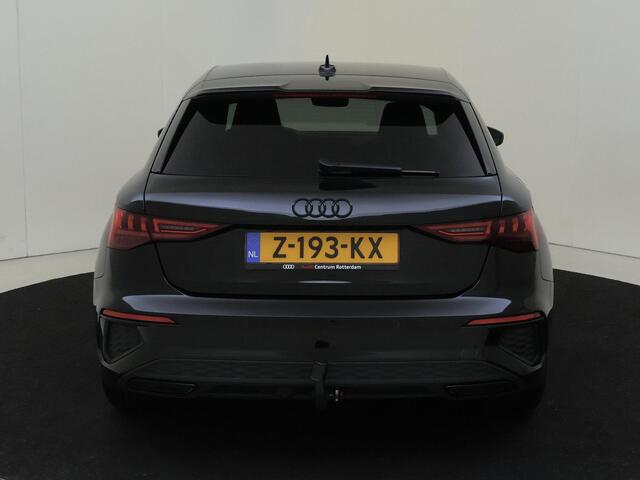 Audi A3 SPORTBACK 35 TFSI S edition | Trekhaak | Full LED verlichting | Navigatie Plus | Optiek zwart Plus | Adaptieve cruise control | CarPlay | Draadloze telefoonlader |