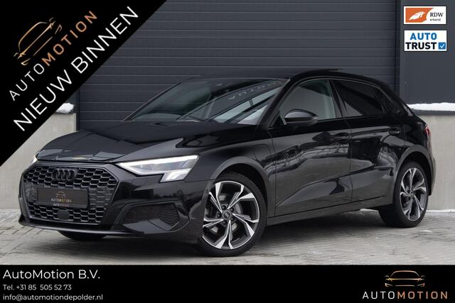 Audi A3 SPORTBACK 40 TFSIe PANO CAMERA PARKEERHULP ADAPTIEF CRUISECONTROL