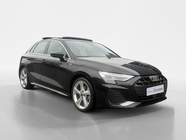 Audi A3 SPORTBACK 35 TFSI S edition | 3X S Line | Schuif-Kantel Dak | Sportstoelen | SONOS | Camera | Stoelverwarming | Apple Carplay | Adaptief Cruise Control | Climate Control