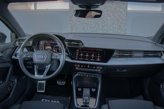 Audi A3 SPORTBACK 45 TFSI e S edition Competition | BTW | S-Line | Matrix LED | Keyless | Camera | Virtual | DAB | B&O Audio | Carplay | Leder | Memory Seats | ACC | Sfeer | 245 PK | Dealer Onderhouden | Garantie
