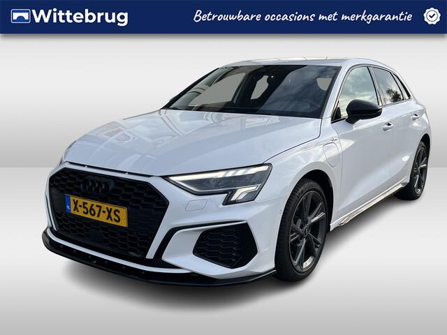 Audi A3 SPORTBACK 40 TFSI e S-Line / AUTOMAAT/ B&O/ PARK.SENSOREN/ SMARTPHONE INTERFACE/ STOELVERWARM./ CRUISE CONTROL/ VIRTUAL COCKPIT/ KEYLESS/ NAVI/ DRIVE SELECT/ CLIMA/ LED/ DAB/ ISOFIX/ 18'' LMV