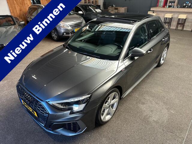 Audi A3 SPORTBACK 35 TFSI 3X S-LINE *PANODAK*CARPLAY*FLIPPERS*STOEL VERW*FULL OPTION*