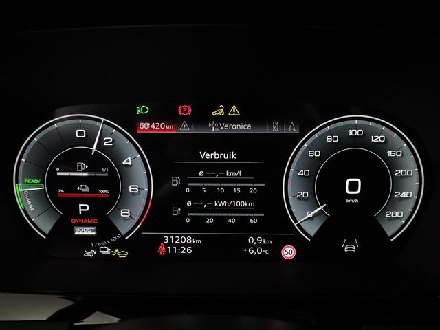 Audi A3 SPORTBACK 40 TFSI e Advanced edition 204 pk S-tronic | Verlengde garantie | Navigatie | Parkeersensoren (Park assist) | Achteruitrijcamera | Stoelverwarming |