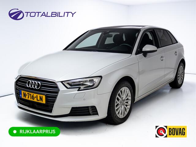 Audi A3 SPORTBACK 1.6 TDI Pro Line 116 PK Automaat | Leer | Panoramadak | Stoelverwarming | Adap. Cruise | Navigatie. Stoelverwarming, Climate control
