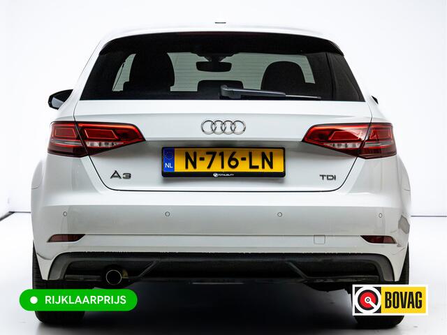 Audi A3 SPORTBACK 1.6 TDI Pro Line 116 PK Automaat | Leer | Panoramadak | Stoelverwarming | Adap. Cruise | Navigatie. Stoelverwarming, Climate control