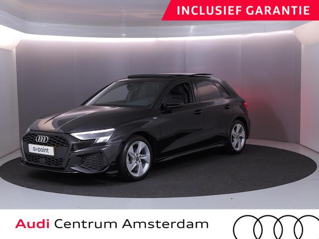 Audi A3 SPORTBACK 35 TFSI S edition 150 pk S-tronic | Verlengde garantie | Navigatie | Panoramadak | Parkeersensoren (Park assist) | B&O Soundsystem | S-Line |