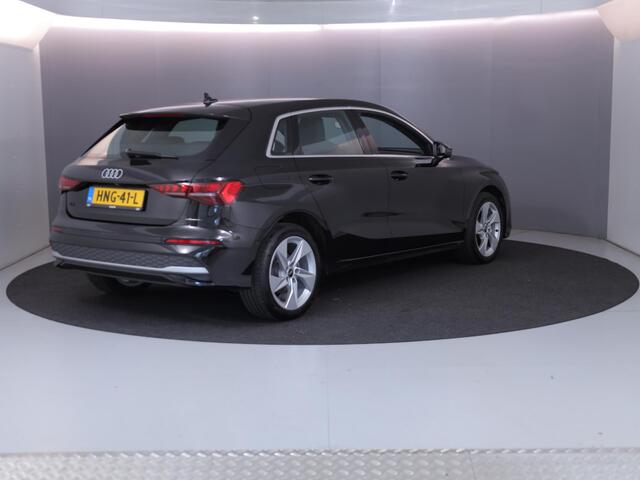Audi A3 SPORTBACK 40 TFSI e Advanced edition 204 pk S-tronic | Verlengde garantie | Navigatie | Parkeersensoren (Park assist) | Achteruitrijcamera | Adaptieve cruise control | Stoelverwarming |