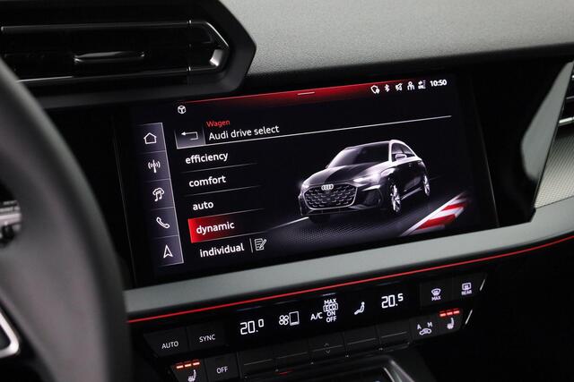 Audi A3 SPORTBACK 40 TFSI e 204 pk Advanced edition | Assis.pak driving+parking plus | Optiekpakket zwart plus | Warmtewerend glas donker tint